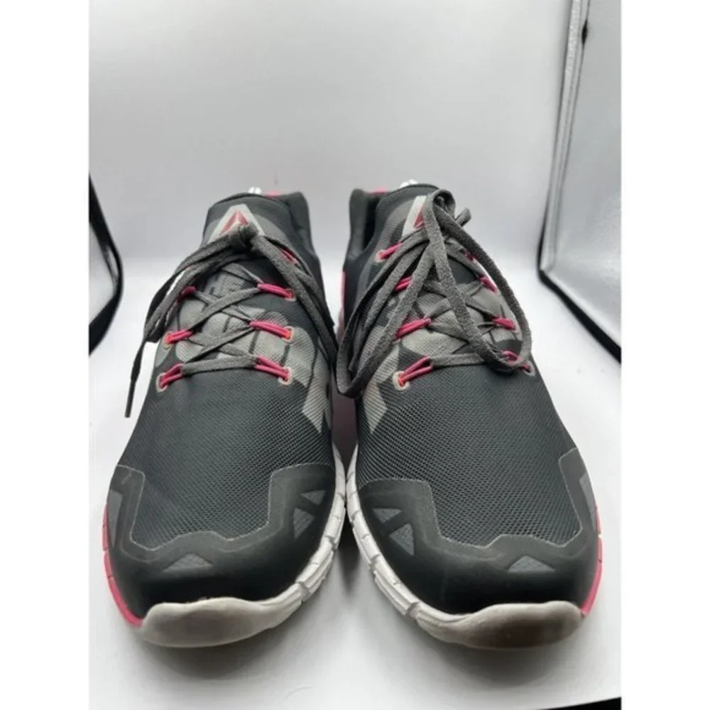 Reebok Women's US 11 ZPump Fushion 2.0 Sneakers Grey/Pink‎ V72140